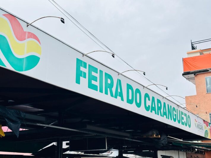 Prefeitura de Macapá inicia montagem do novo espaço provisório da Feira do Caranguejo
