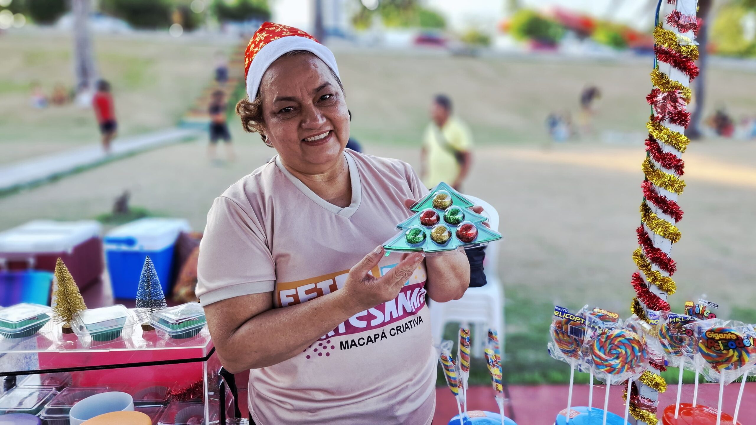 Segundo dia da Feira Macapá Criativa movimenta Praça Jacy Barata com cultura, sabores e empreendedorismo local