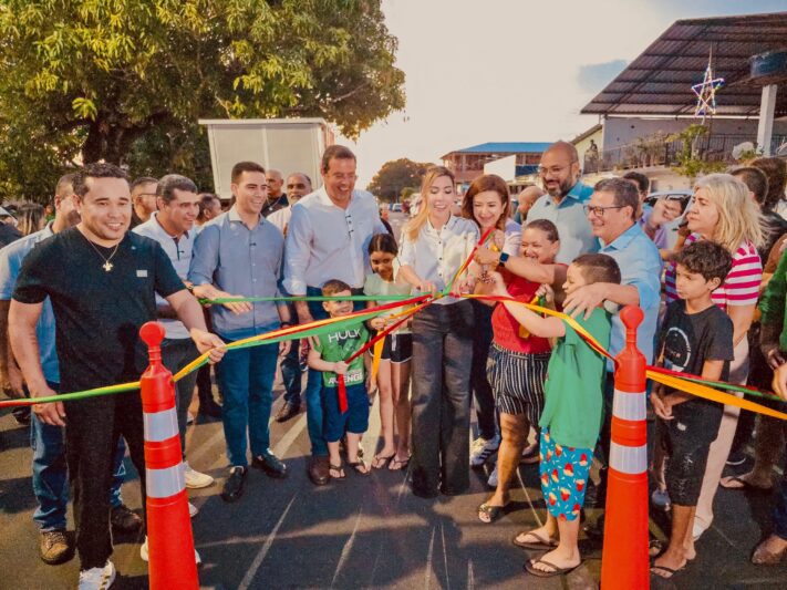 Prefeitura entrega 8 vias com recapeamento asfáltico no Buritizal pelo programa de mobilidade de Macapá