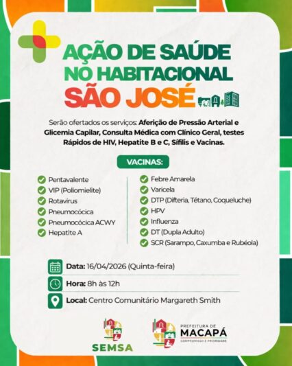 Prefeitura promove ação de saúde no Habitacional São José