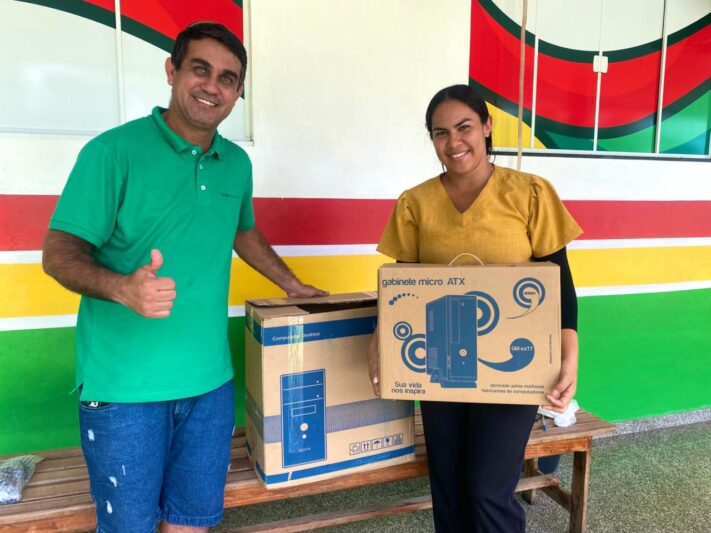 Prefeitura de Macapá moderniza atendimento de UBSs no Pacuí com entrega de notebooks e computadores