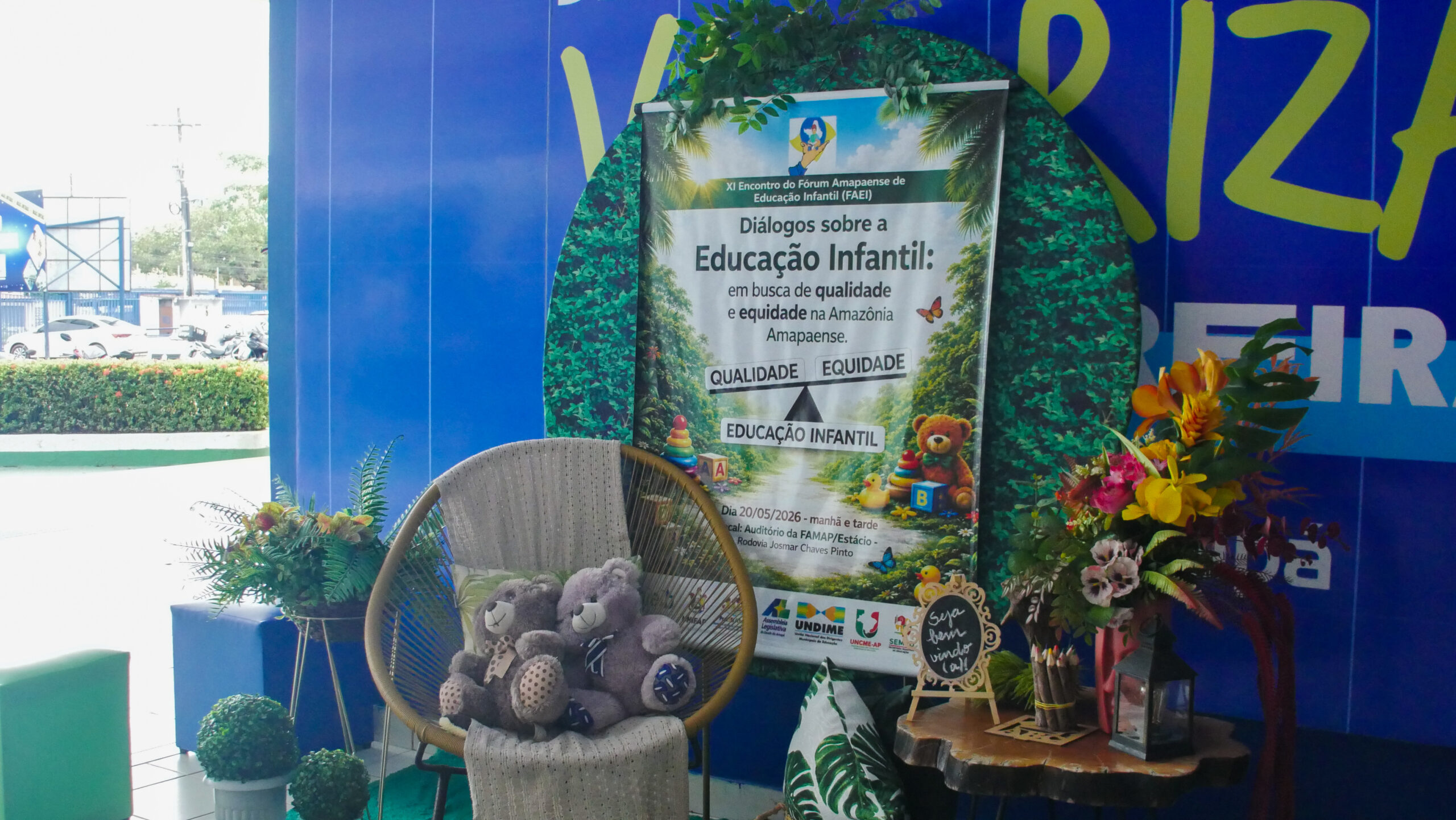 Prefeitura de Macapá participa do XI Encontro do FAEI e reforça compromisso com a educação infantil