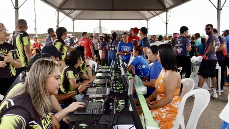 Prefeitura de Macapá mobiliza multidão e entrega mais de 3 mil kits para a 1ª Corrida do Trabalhador
