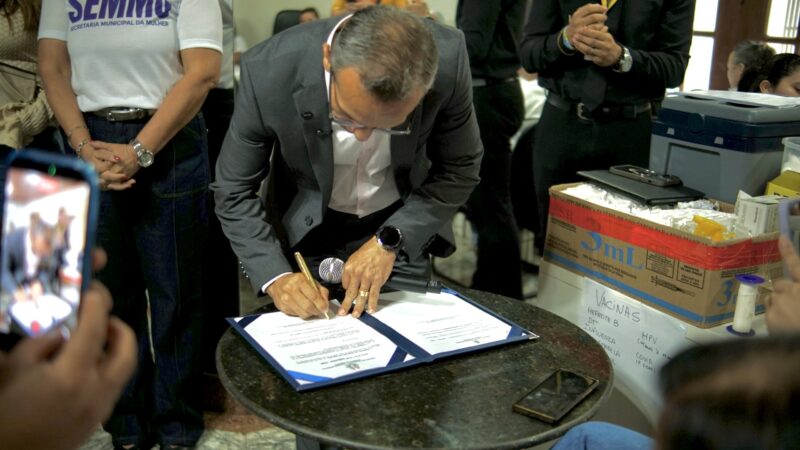 Prefeito de Macapá assina Lei Complementar que integra CRAM à Secretaria Municipal da Mulher