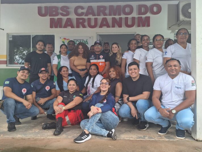 Prefeitura de Macapá leva capacitação em urgência e emergência para profissionais da UBS do Carmo do Maruanum