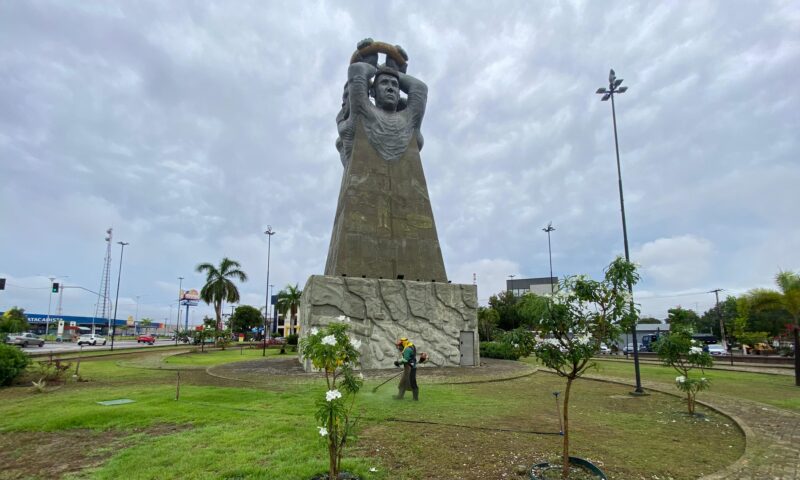 Prefeitura de Macapá intensifica serviços de limpeza e zeladoria em praças e parques da capital