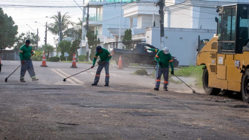 Prefeito Pedro DaLua autoriza novo recapeamento asfáltico na Avenida Anhanguera, no Beirol