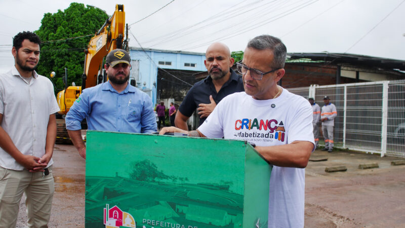 Prefeito Pedro DaLua assina Ordem de Serviço para obras na Avenida Mendonça Furtado