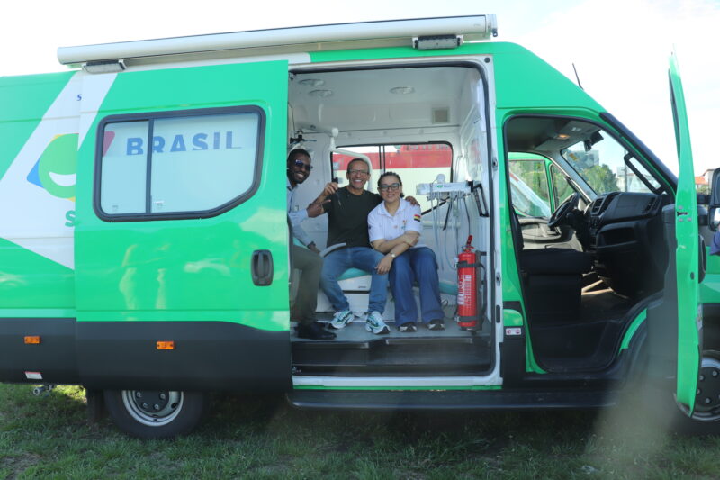 Macapá recebe ambulância do Samu e Unidade Odontológica Móvel UOM